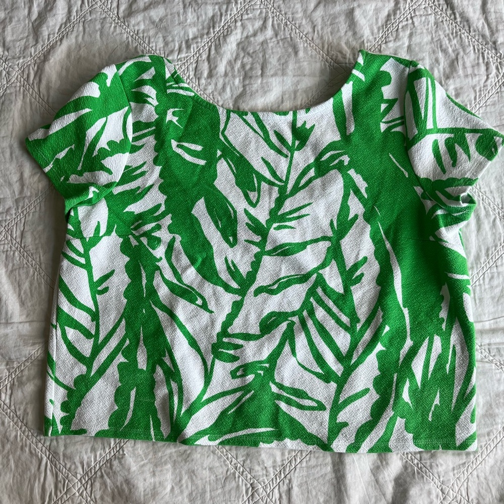 Lilly Pulitzer for Target crop tee XXL